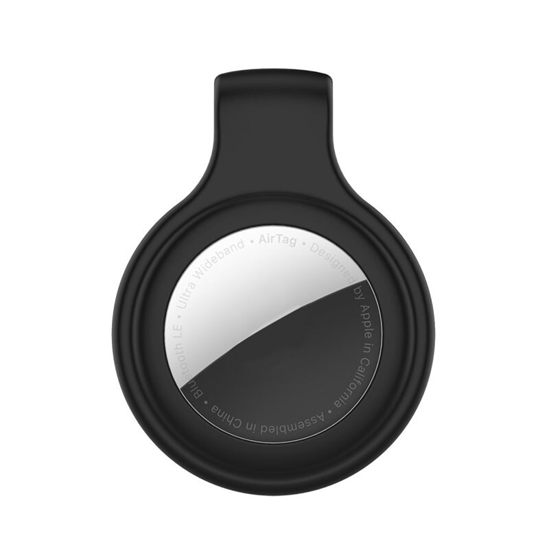 Silikonklemme Apple AirTag svart