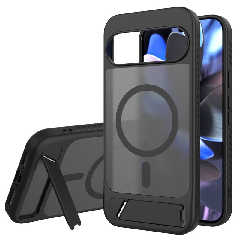 Magnetisk deksel med stativ Google Pixel 10 Pro XL Svart