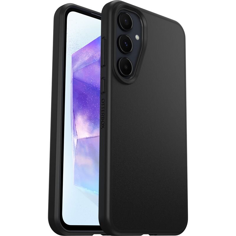 Otterbox React Deksel Samsung Galaxy A55 svart - Otterbox React-deksel - Eksklusivt og beskyttende mobildeksel