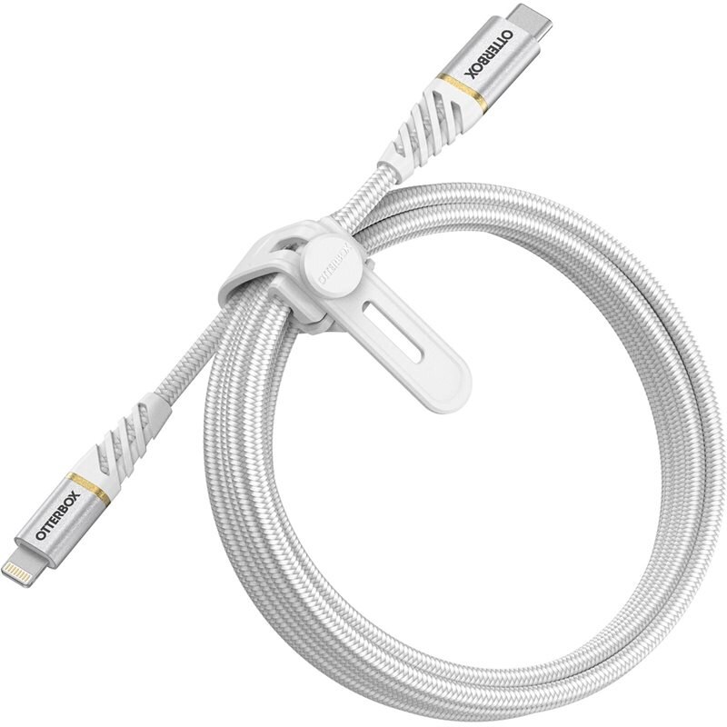 Otterbox USB-C -> Lightning Kabel 2m Premium Fast Charge hvit