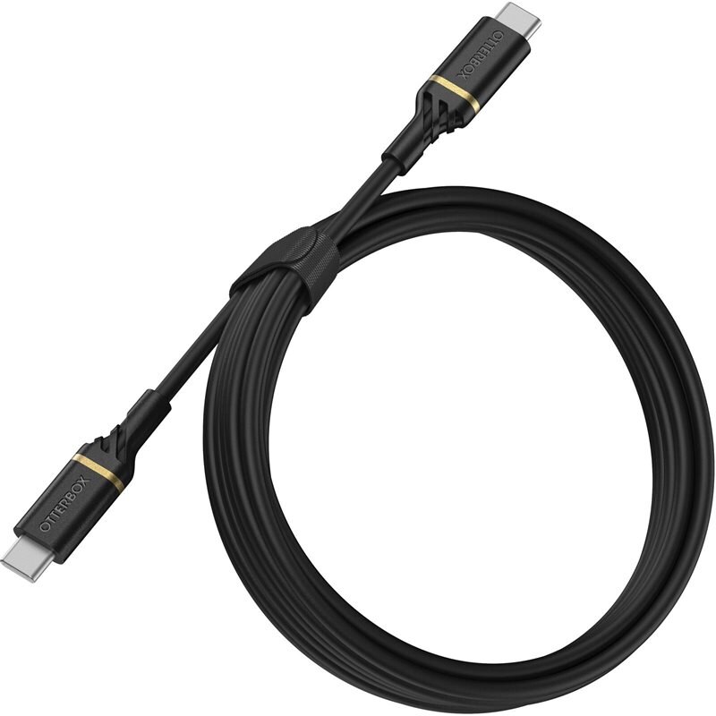 Otterbox USB-C -> USB-C Kabel 2m Fast Charge svart