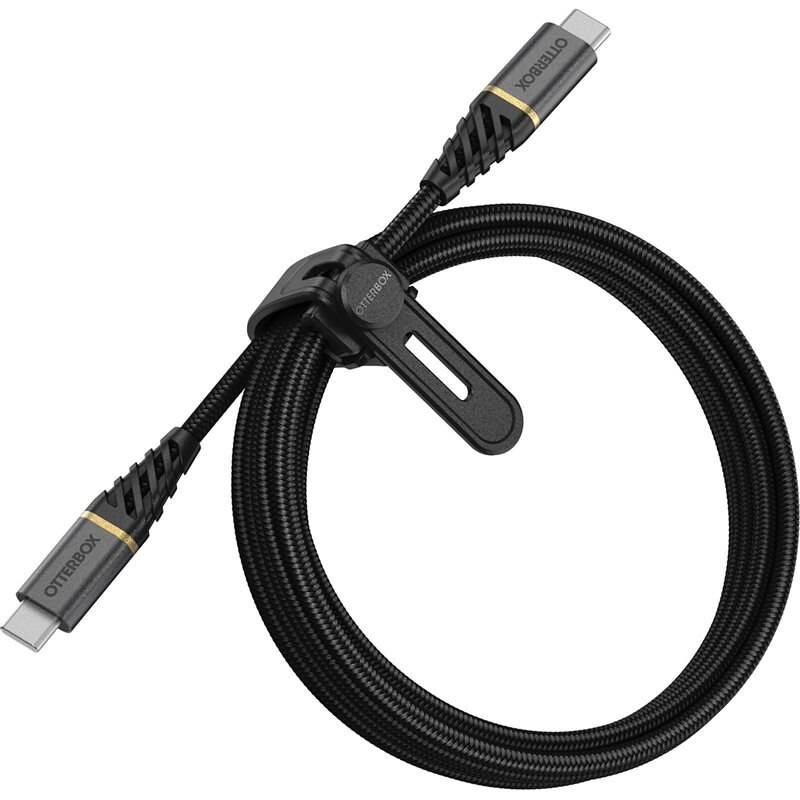Otterbox USB-C -> USB-C Kabel 2m Premium Fast Charge svart
