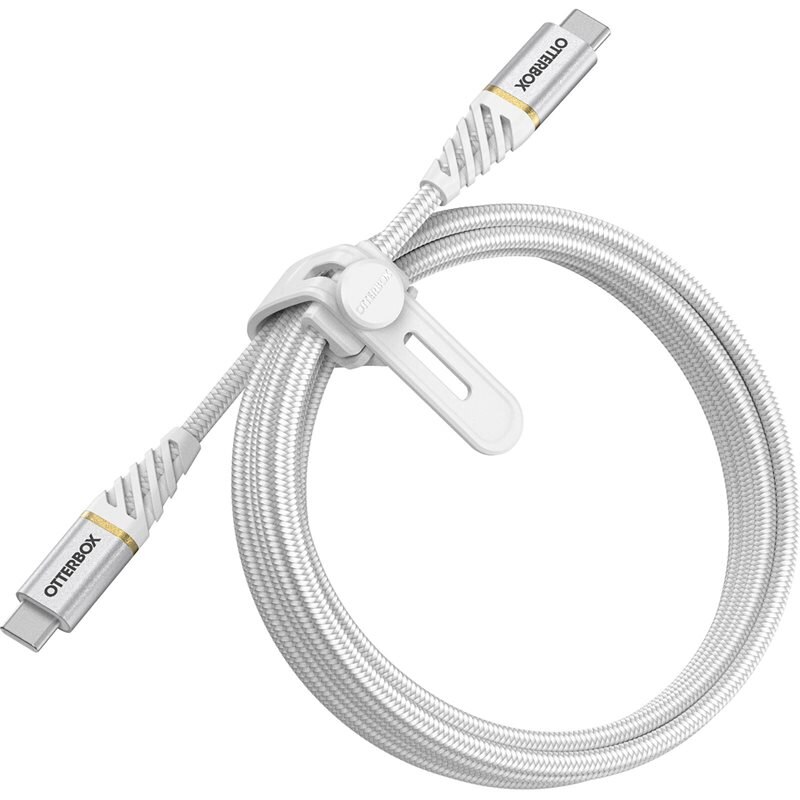 Otterbox USB-C -> USB-C Kabel 3m Premium Fast Charge hvit