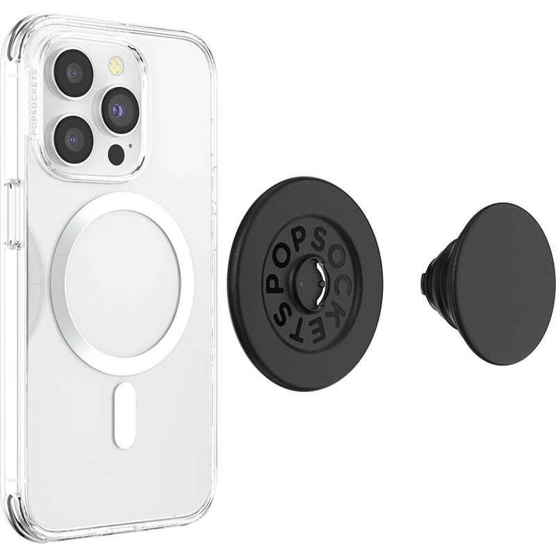 PopSockets PopGrip MagSafe Holder/stativ Universal - Black