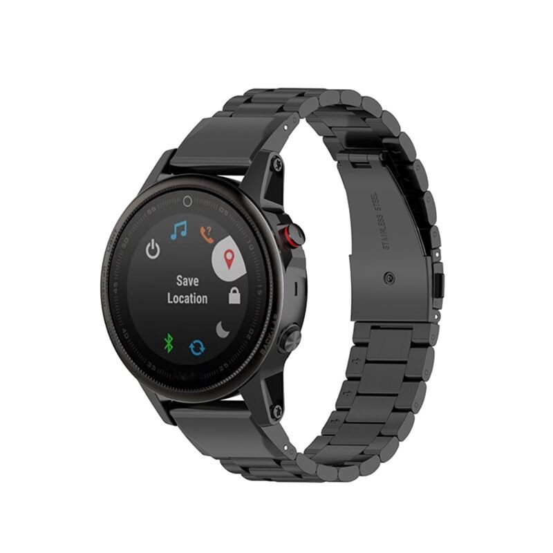 Garmin Instinct E 40mm Metal Reim Svart - Armbånd i luksuriøs og stilren design