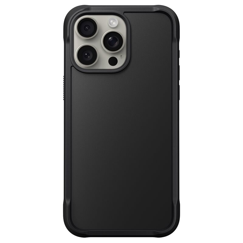 Nomad iPhone 15 Pro Max Rugged Case MagSafe Black - Deksel
