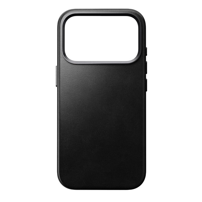 Nomad iPhone 17 Pro Traditional Horween Leather Case MagSafe Black
