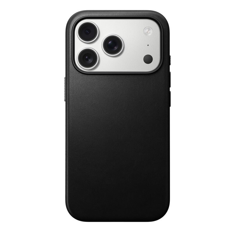Nomad iPhone 17 Pro Modern Leather Case MagSafe Black - Deksel