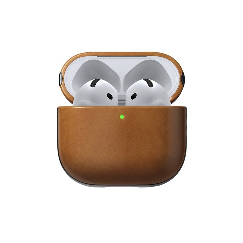 Nomad Apple AirPods 4 Modern Case Leather English Tan-C