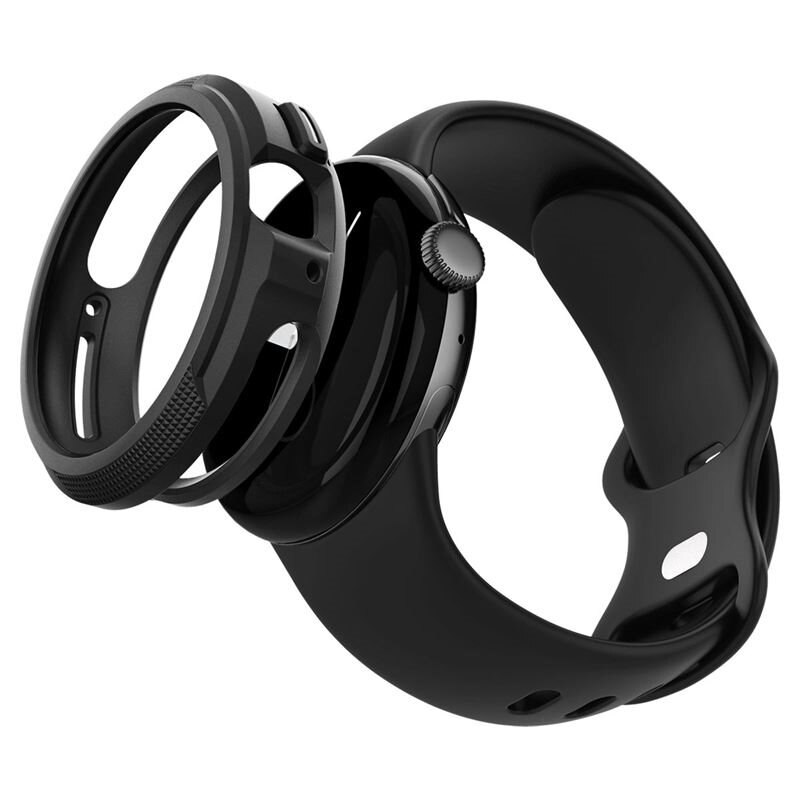 Spigen Google Pixel Watch Deksel Liquid Air Black - Deksel til din smartklokke