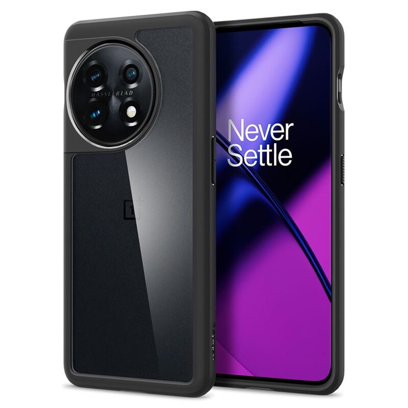 Spigen OnePlus 11 Case Ultra Hybrid Matte Black - Mobildeksel