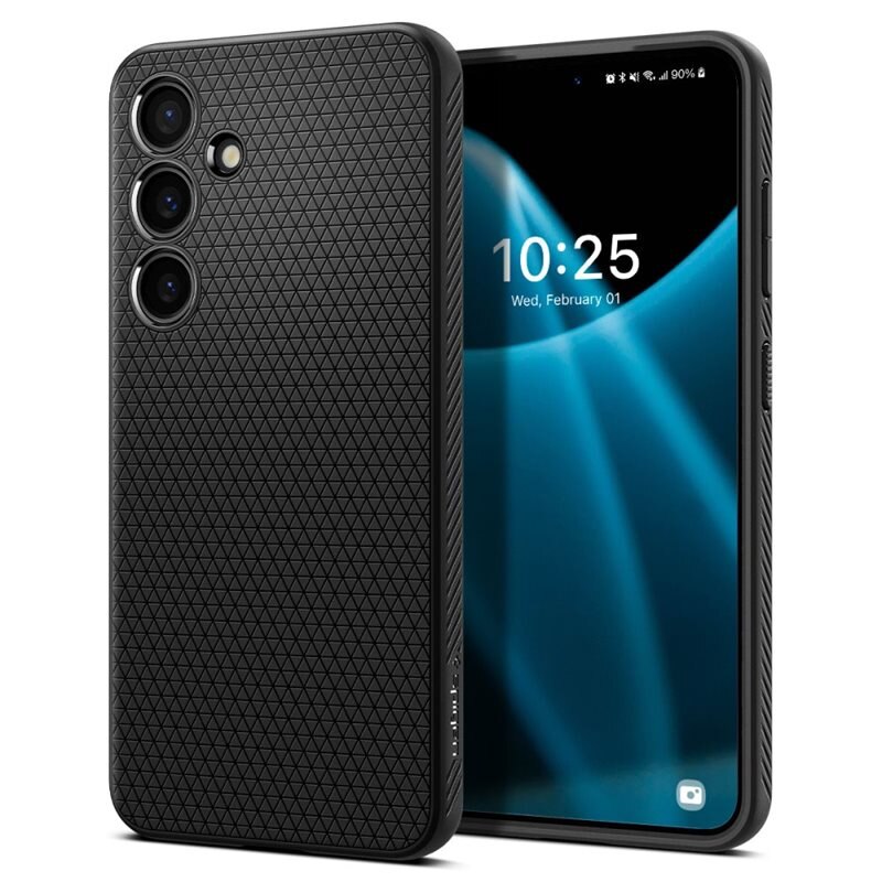 Spigen Samsung Galaxy S24 Case Liquid Air Black - Mobildeksel