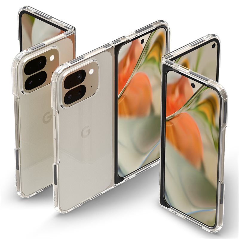 Spigen Google Pixel 9 Pro Fold Case Ultra Hybrid Crystal Clear