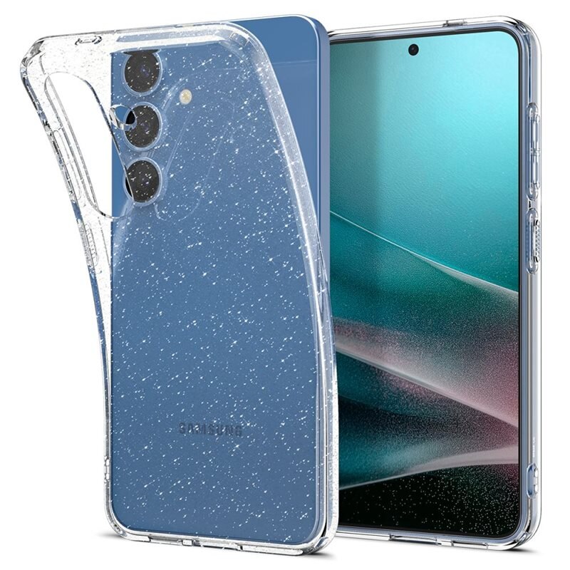 Spigen Samsung Galaxy S25 Plus Case Liquid Crystal Glitter Clear - Stilig, minimalistisk deksel