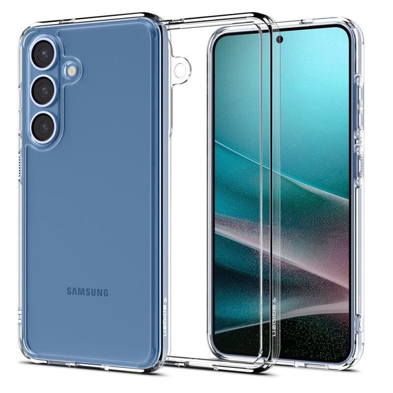 Spigen Samsung Galaxy S25 Plus Case Ultra Hybrid Crystal Clear - Mobildeksel