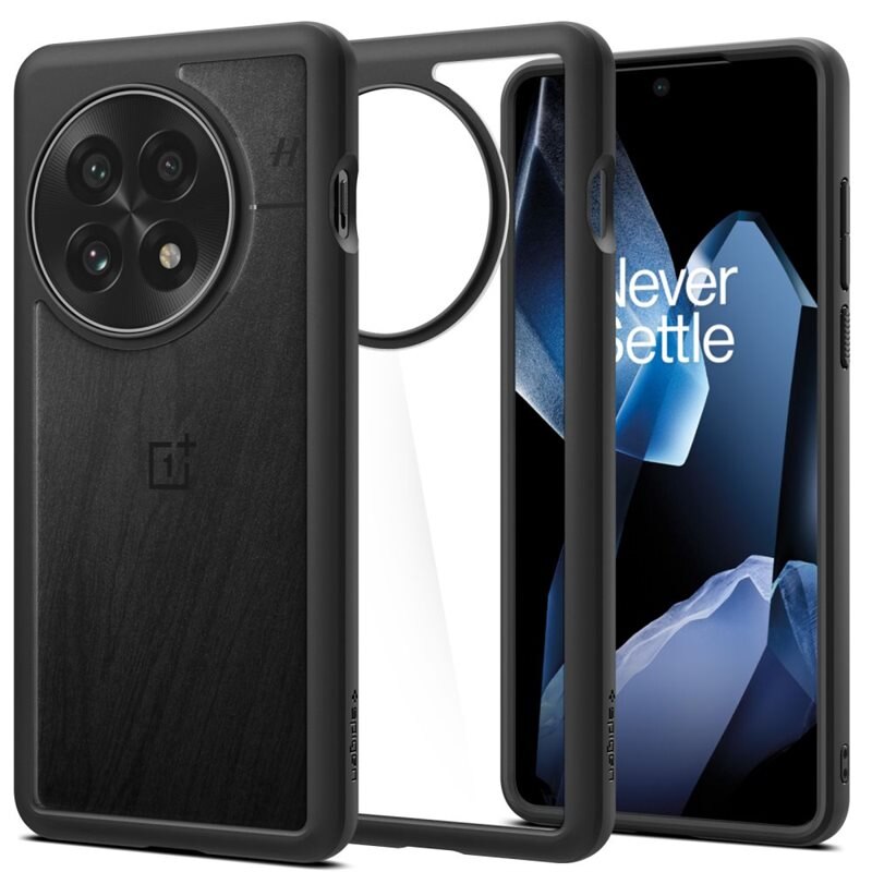 Spigen OnePlus 13 Case Ultra Hybrid Matte Black - Mobildeksel