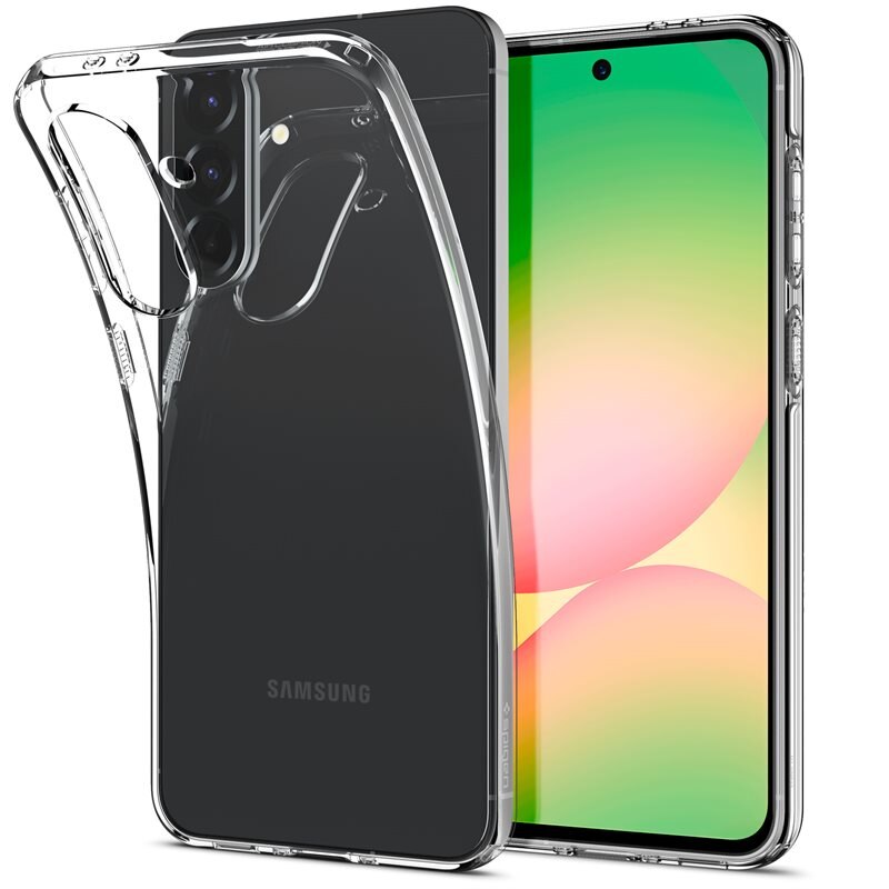 Spigen Samsung Galaxy A56 Case Liquid Crystal Clear - Stilig, minimalistisk deksel