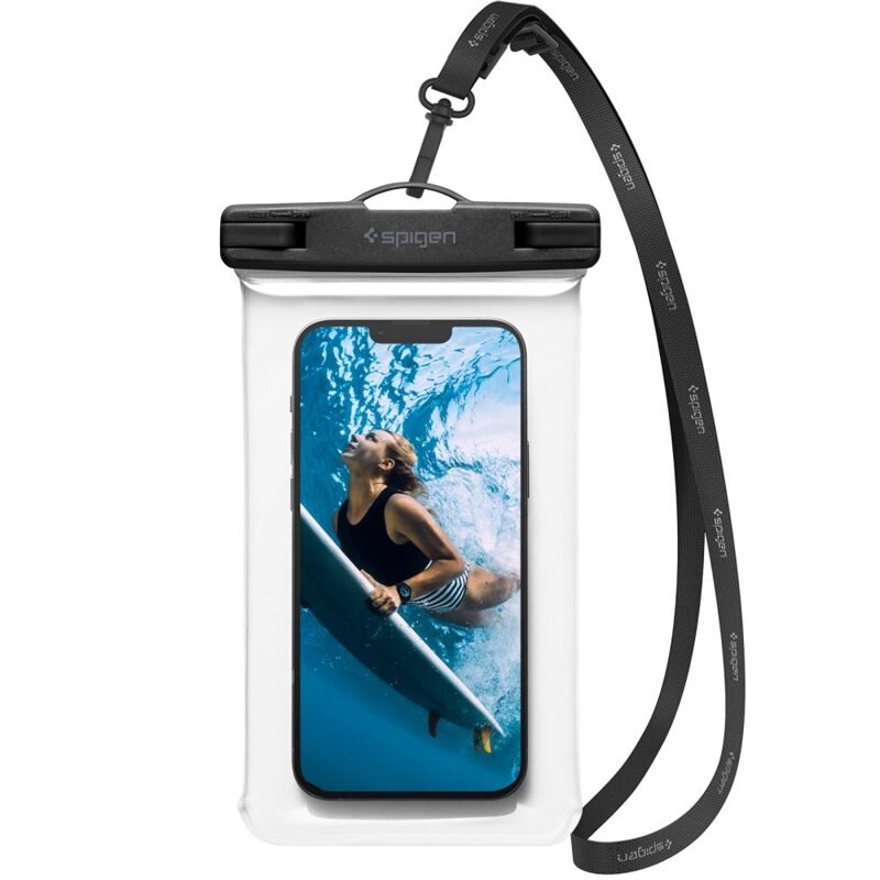 Spigen A601 Universal Waterproof Deksel Crystal Clear