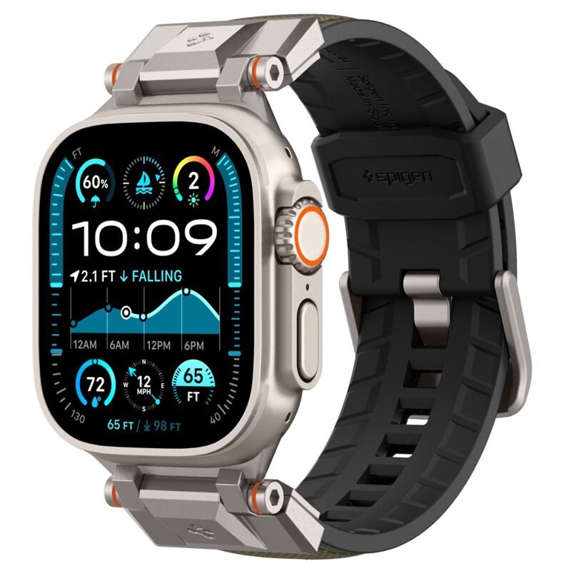 Spigen DuraPro Armor Apple Watch Series 4-6 44mm Military Green