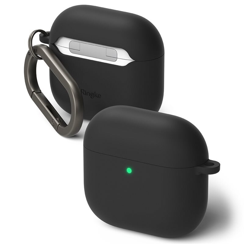 Ringke Silicone Deksel Apple AirPods 4 Black