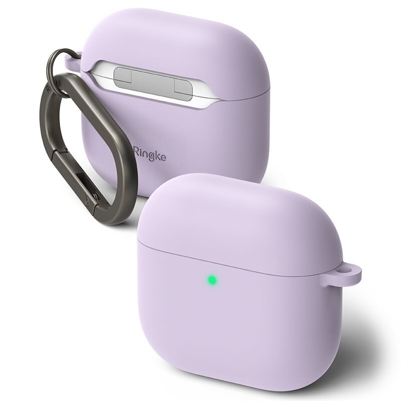 Ringke Silicone Deksel Apple AirPods 4 Light Purple
