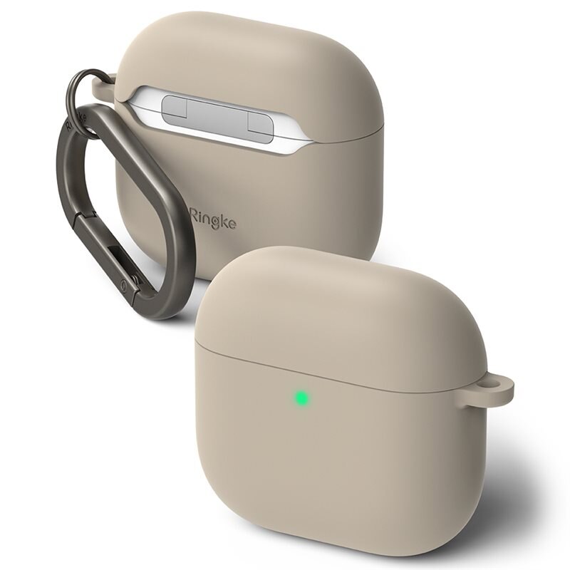 Ringke Silicone Deksel Apple AirPods 4 Stone
