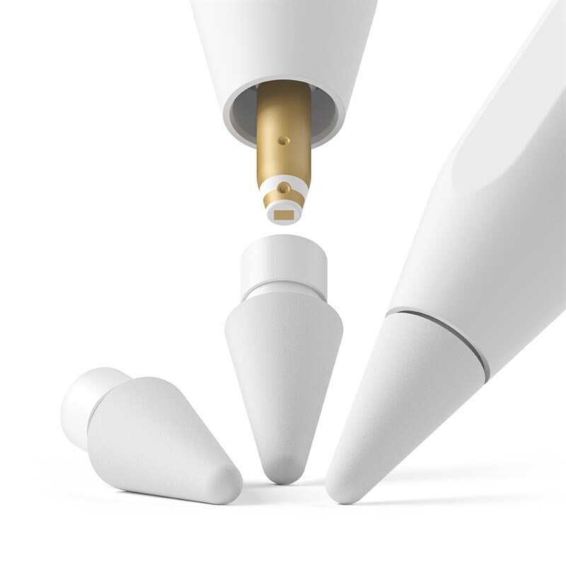 Ringke 2B Tip Apple Pencil (3-pack) hvit