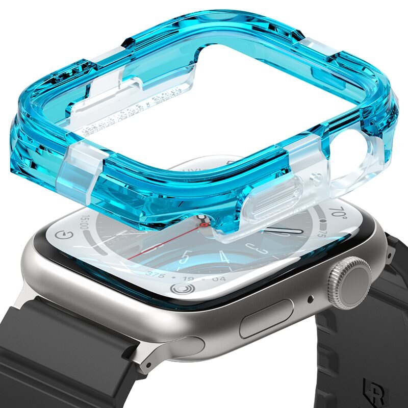 Ringke Fusion Bumper Apple Watch 44mm Neon Blue
