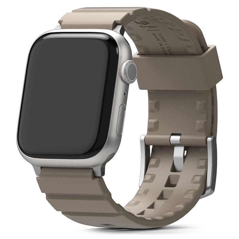 Ringke Rubber One Bold Band Apple Watch 45mm Series 8 Gray Sand