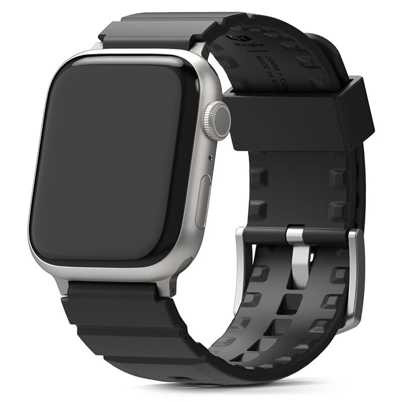 Ringke Rubber One Bold Band Apple Watch SE 44mm Black