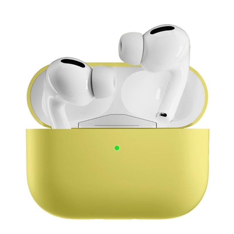Silikondeksel Apple AirPods Pro 2 gul