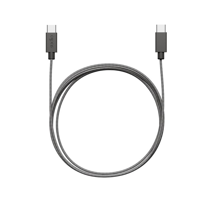 Sudio C1-C Ladekabel USB-C til USB-C-1.8 m Svart