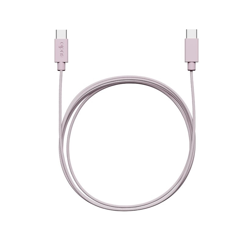 Sudio C1-C Ladekabel USB-C til USB-C-1.8 m Rosa