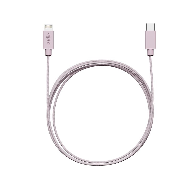 Sudio C1-L Ladekabel USB-C til Lightning 1.8 m Rosa