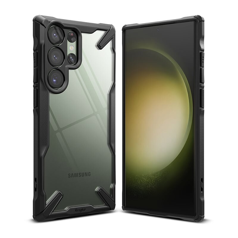 Ringke Fusion X Case Samsung Galaxy S23 Ultra Svart - Mobildeksel