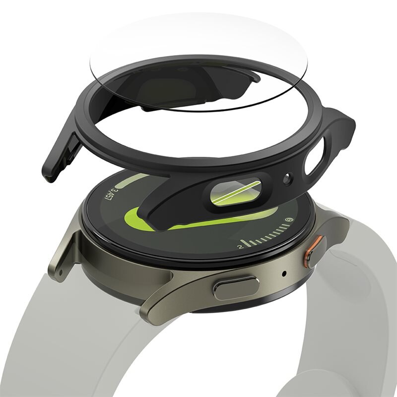 Ringke Slim Case+Glass Combo Samsung Galaxy Watch 7 40mm Matte Black