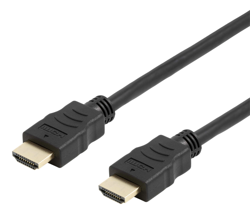 Deltaco Fleksibel HDMI-kabel High-Speed 4K UHD 30Hz 5m