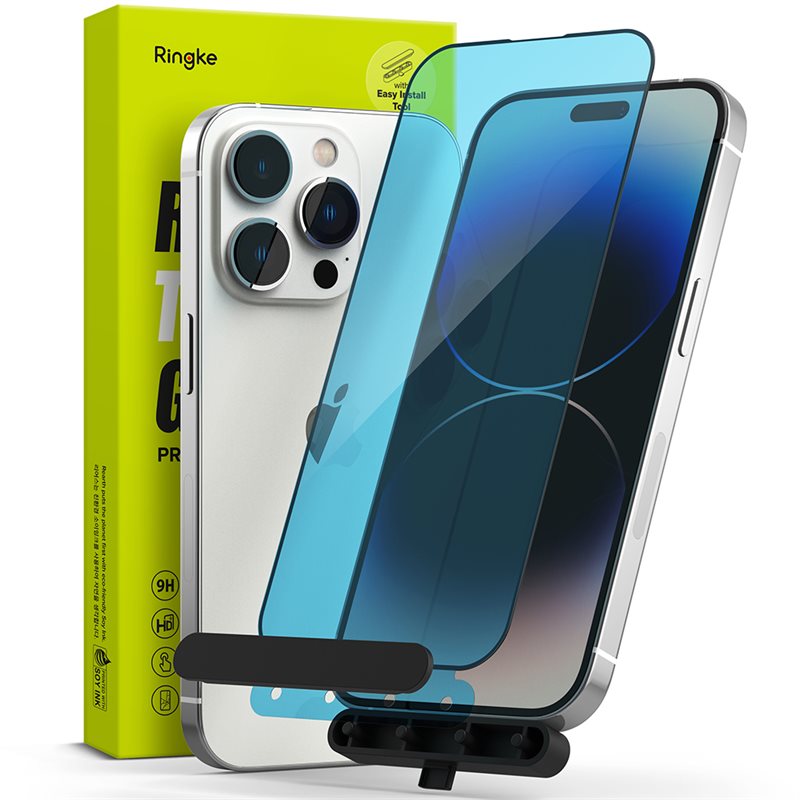 Ringke Screen Protector Glass iPhone 13 Pro - Herdet glass skjermbeskytter - Klar beskyttelse for din skjerm