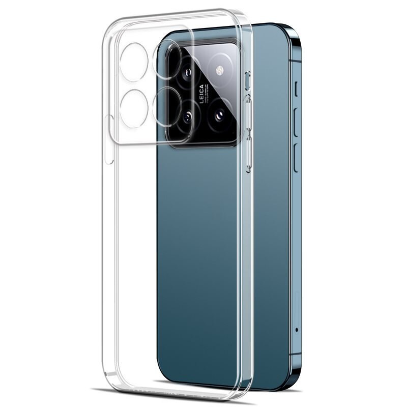 tectTech TPU Deksel Xiaomi 14 Pro Gjennomsiktig - Mobildeksel
