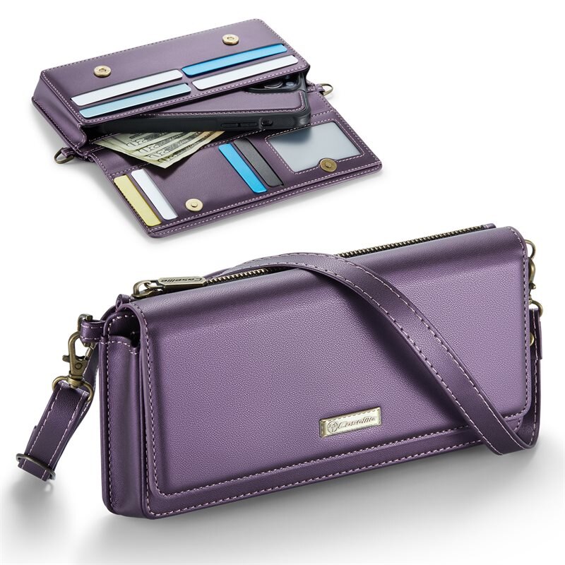 CaseMe Crossbody veske Universell lilla