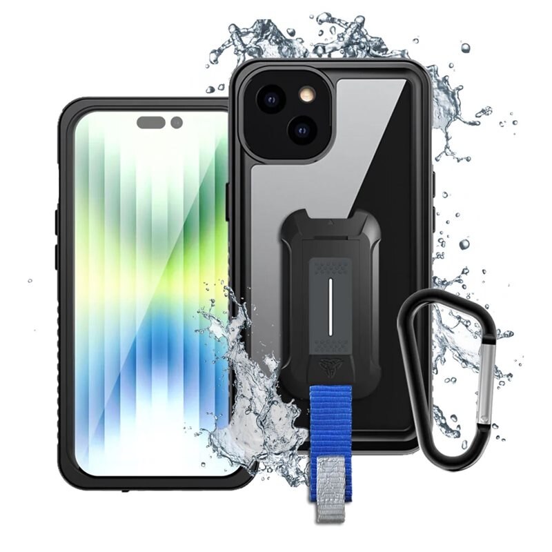 Armor-X MX Waterproof Case iPhone 14 Black - Vann- og støvtett deksel