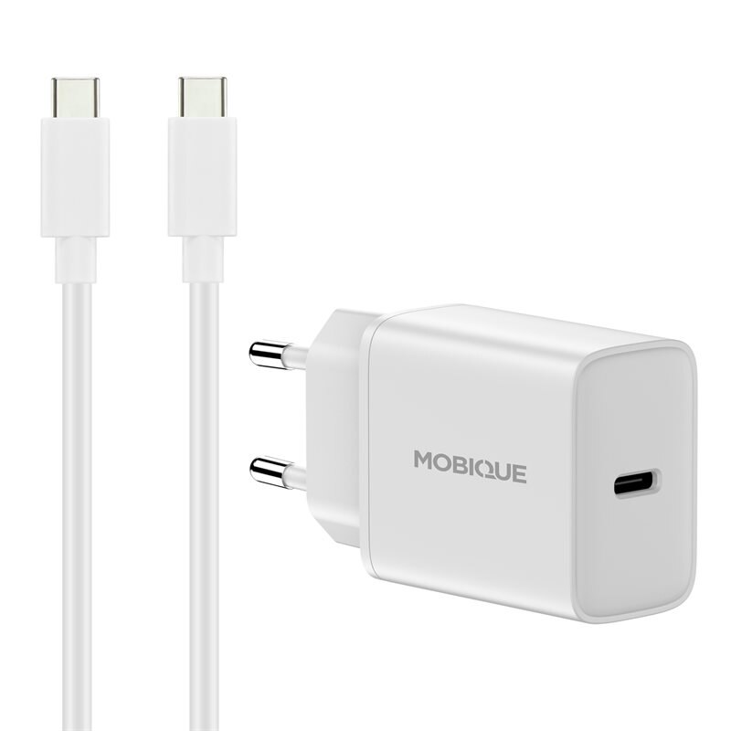 Komplett lader Xiaomi 15 Ultra - 2m kabel og vegglader USB-C Hvit