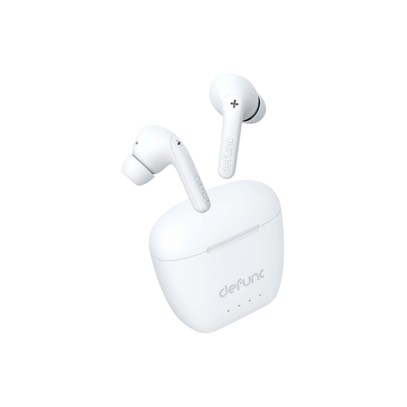 DeFunc TRUE Audio White - Bluetooth-Hodetelefoner Trådløs