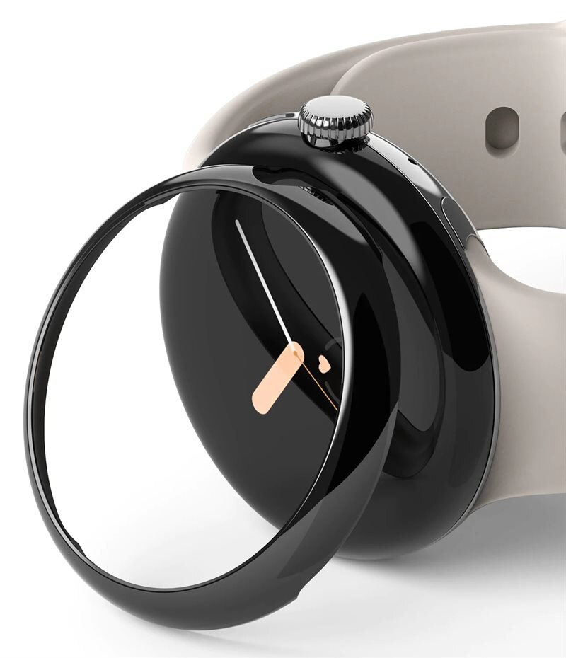 Ringke Bezel Styling Google Pixel Watch Black - Deksel til din smartklokke