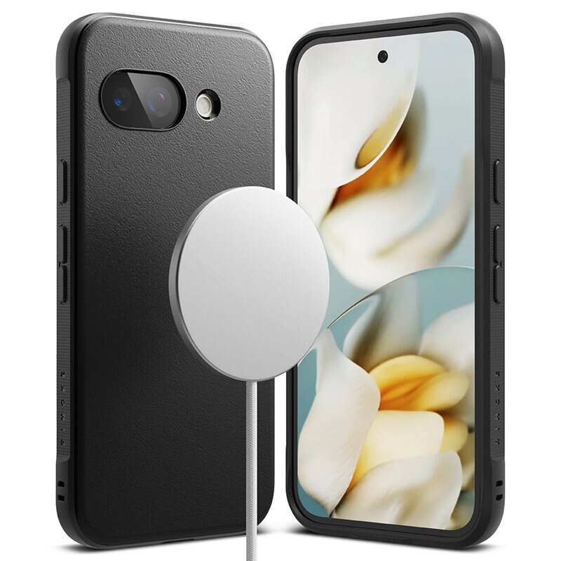 Ringke Onyx Magnetic Case Google Pixel 9a Black - Stilig MagSafe-deksel