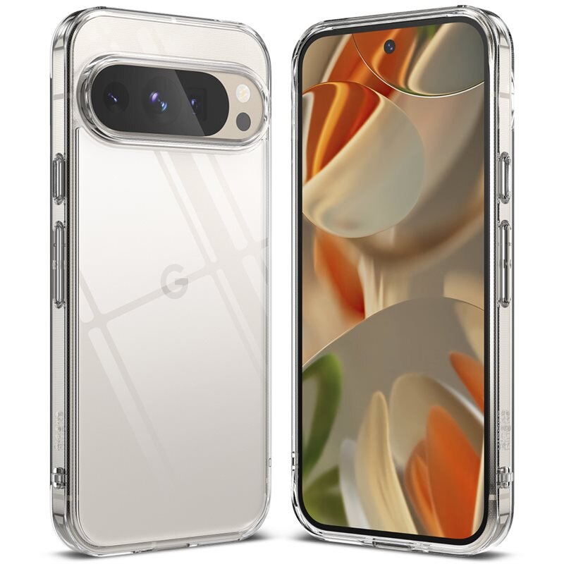 Ringke Fusion Case Google Pixel 9 Pro Gjennomsiktig - Mobildeksel