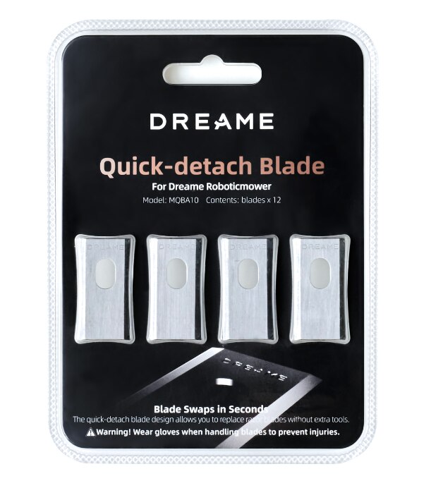 Dreame Hurtigfestende Gressklipper-kniver 12-pack Dreame A1 Pro