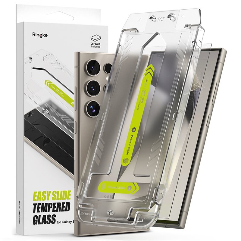Ringke Easy Slide Glass (2-pack) Samsung Galaxy S24 Ultra