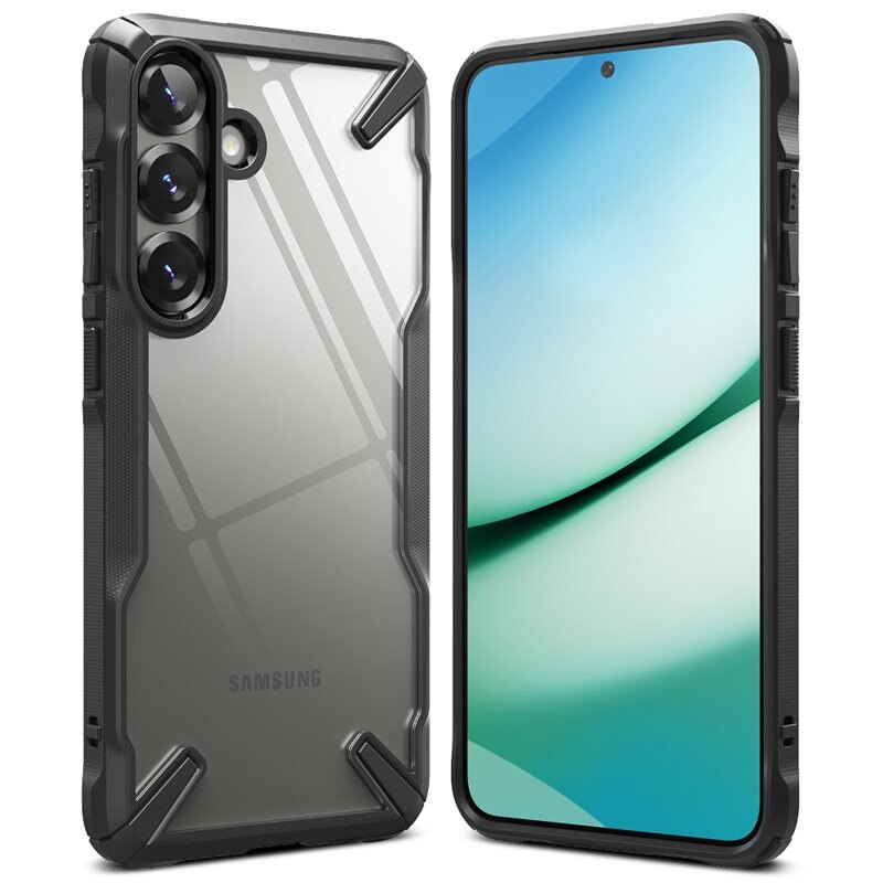 Ringke Fusion X Case Samsung Galaxy S25 Svart - Mobildeksel
