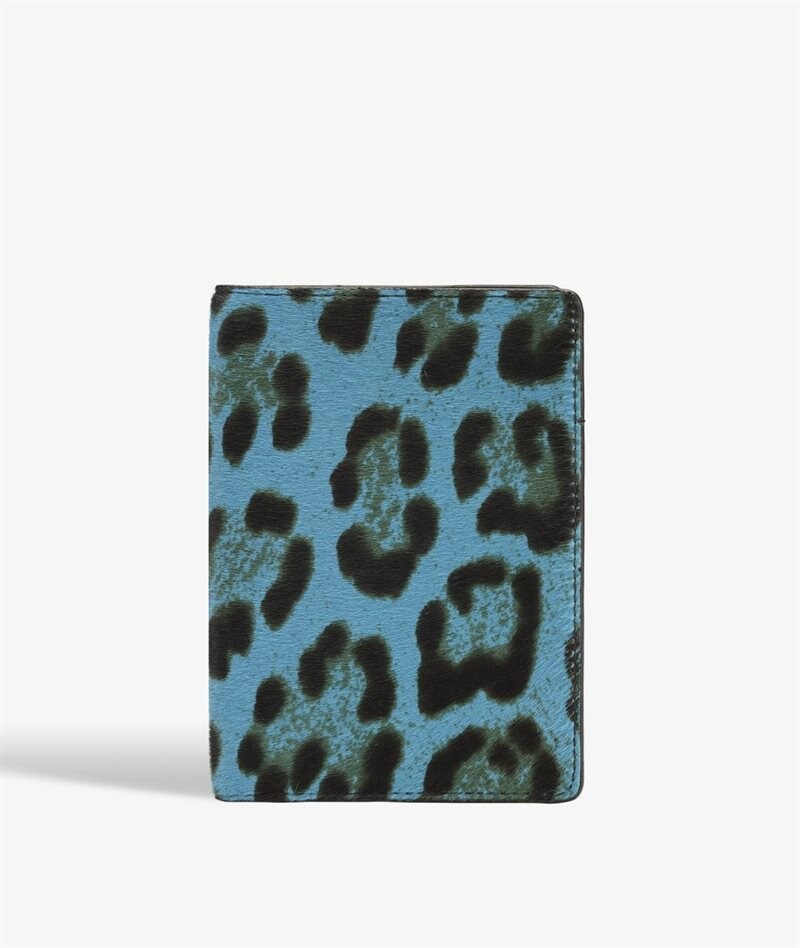 The Case Factory Pass Deksel Pony Leopardo Turquoise